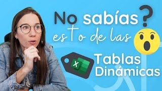 👉 Tienes que saber esto si manejas Tablas Dinámicas en EXCEL.