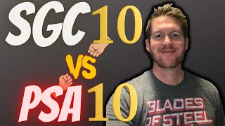 SGC 10 vs PSA 10. Stuff that makes NO Sense in the Hobby
