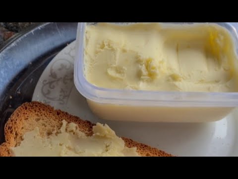 وداعا لشراء الزبدة بالبيت اصنعي زبدة نباتية صنع منزلي تستحق التجربة