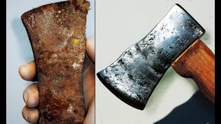 Very Rusty Hatchet RESTORATION