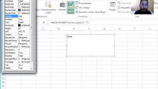 Introducción a objetos (propiedades y eventos) de VB en Excel
