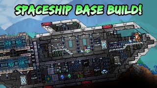 Terraria SPACESHIP Base Build Timelapse! Preparing for Elements Awoken Let's Play!