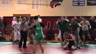 145: Tommy Costanza (Brick) d. Hunter Reese (Jackson Memorial) 5-4