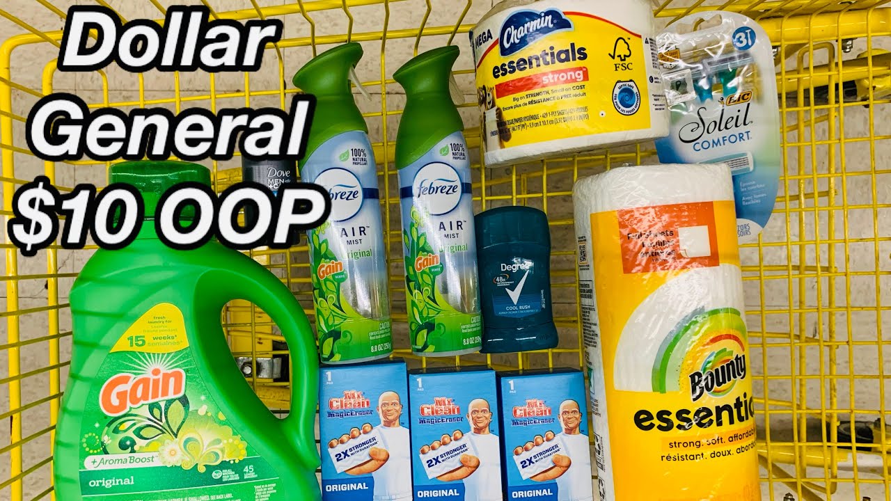 Dollar General 5 off 25 Saturday 🔥 ALL DIGITAL COUPONS 10 OOP 🔥 July 22, 2023 YouTube