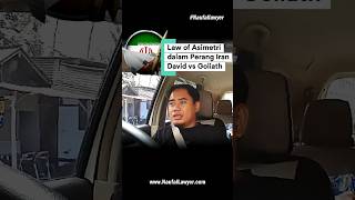 Law of Asimetri dalam Perang Iran, David vs Goliath (greater israel)