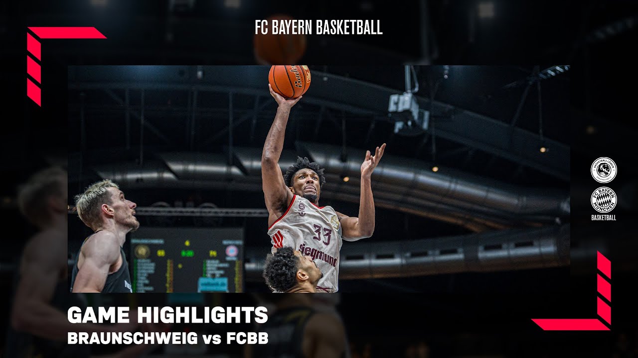 FC Bayern München Highlights | Braunschweig - FCBB 62:91 | BBL 25/26