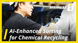 Recovering materials for chemical recycling from household waste with the help of AI