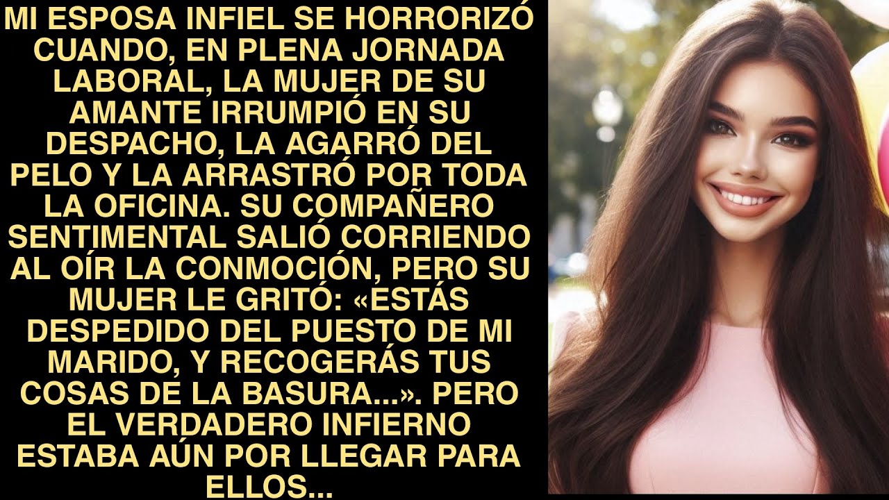 Mi Esposa Infiel Se Horrorizó Cuando, En Plena Jornada Laboral, La Mujer De Su Amante Irrumpió En Su