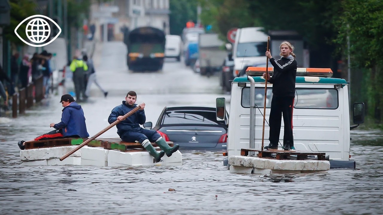 Жизнь людей во Франции разрушена наводнениями и сильными ливневыми паводками — документальный фильм