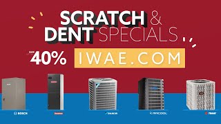 Save Big on HVAC with Scratch and Dent Specials!