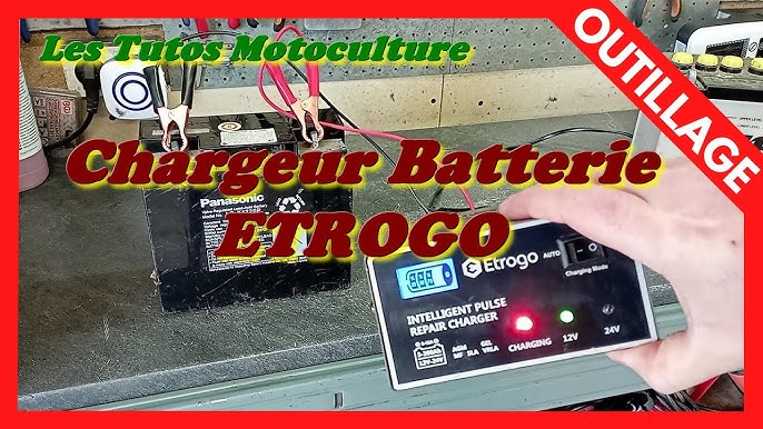 Panne de batterie ? Le Booster magique !!! ( tracteur , voiture