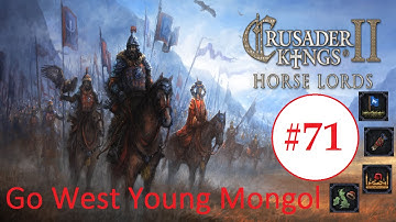Crusader Kings II - Go West Young Mongol Achievement #71 FINAL