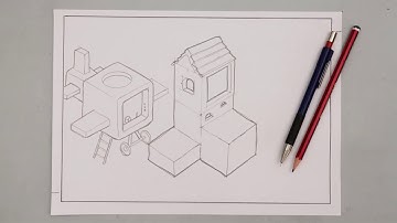 Splat®  - Drawing and designing using the box (crating) method - freehand