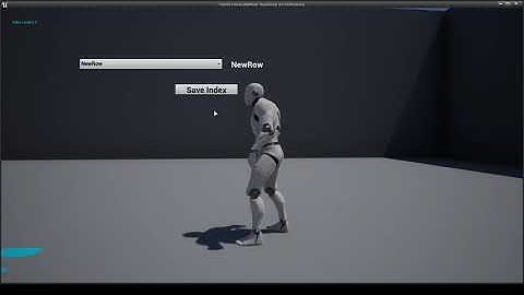 UE4 - Use Enum as ComboBox List - Test #3 (Using DataTable Instead of Enum)