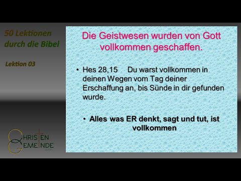 50 Лекций по Библии (Лекция 03)