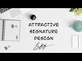 Attractive signature design       freebirds designs