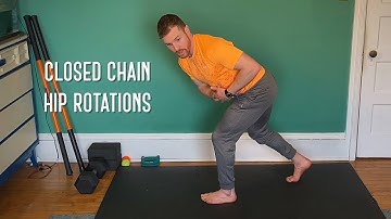 Closed Chain Hip Rotations