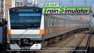 JR East Train Simulator | E233-0 | Chuo Line (Rapid) 中央線快速 | Takao→Hachioji 高雄→八王子