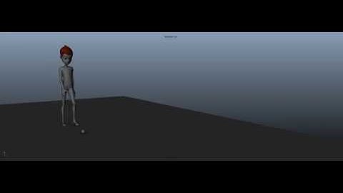 3D Maya Body Mechanics Shot.