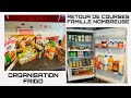  retour de courses famille nombreuse petit budget  organisation frigo