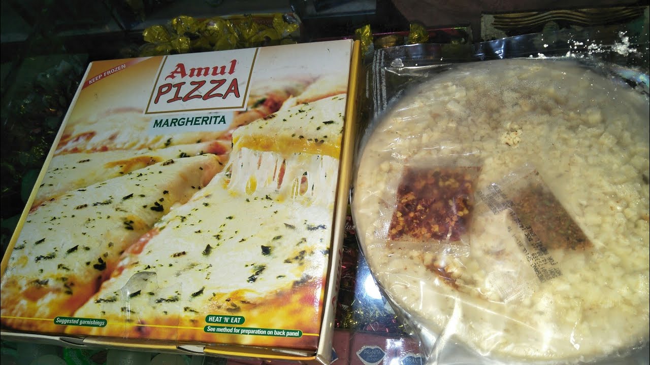 Amul Pizza Shop Dp Road Kothrud Pune City Amul Frozen Pizza Just Heat And Eat Cheesy Youtube