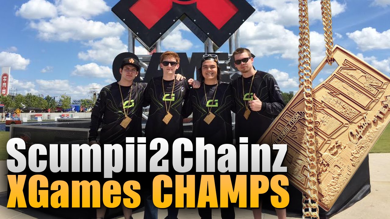 gaming logo Scumpii2Chainz XGAMES CHAMPS