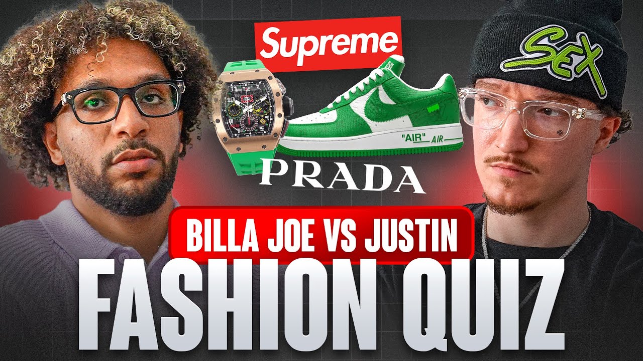 Billa Joe vs Justin! FASHION QUIZ 👕⁉️