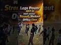 Leg Power Strength Workout | RWA Offline Physical Class #legworkout