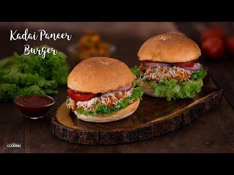 kadai-paneer-burger-|-paneer-recipes-|-veg-burger