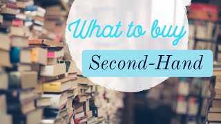 10 Items You Should Consider Buying Second Hand   Money Saving Tips