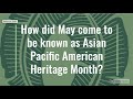 Asian pacific american heritage month apahm