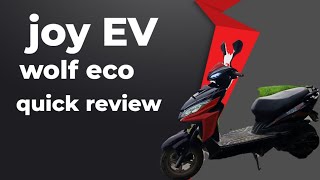 JOY EV. wolf eco FULL REVIEW/ don't buy it 😡 waste of money ❓