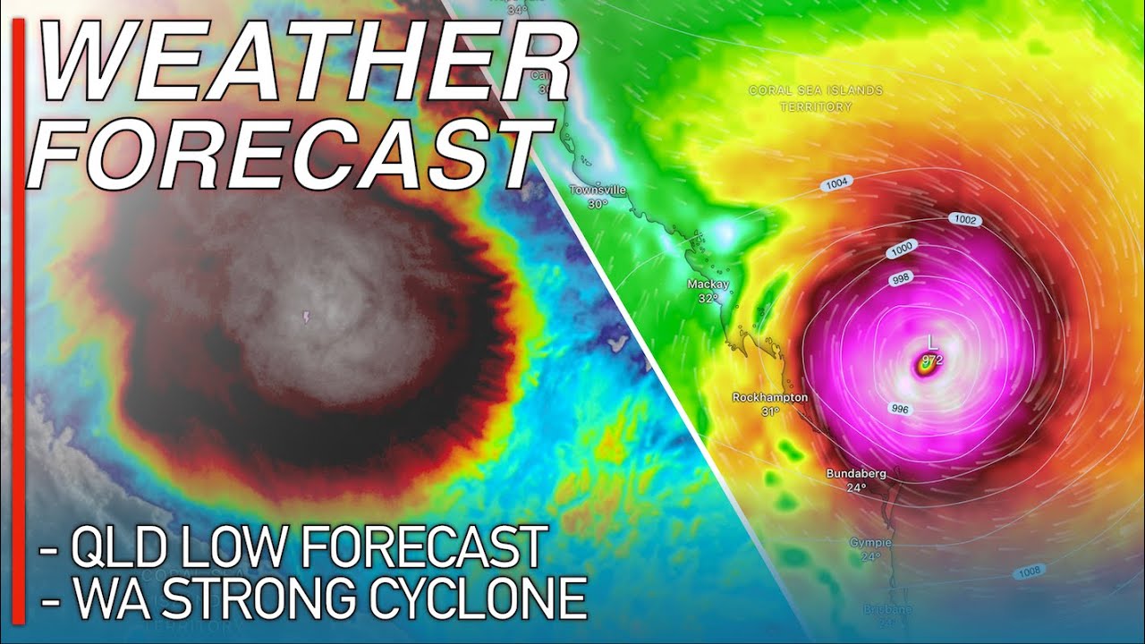 A Strong Tropical Low is Rapidly Developing and Forecast to Become a ...