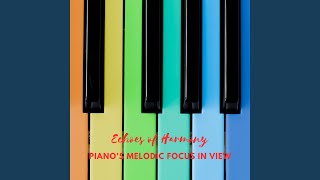 Melodic Contemplation: Piano's Focused Notes