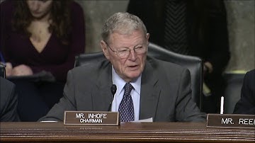 SASC Chairman Inhofe Opening Statement at SASC EUCOM and TRANSCOM Hearing
