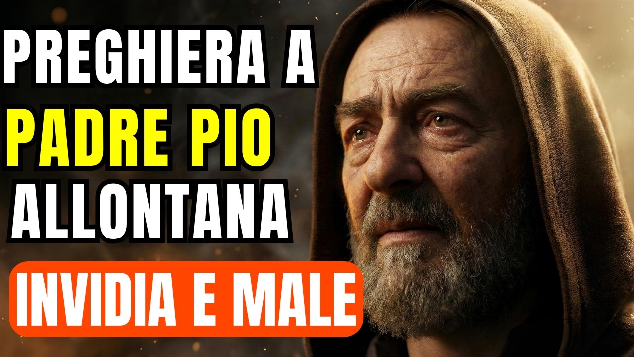 Preghiera a Padre Pio per Allontanare Persone Invidiose ed Energie Negative — Prega con Me ORA