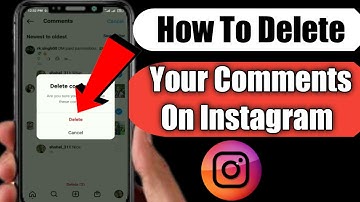 How To Delete Your Comments On Instagram 2024 | Remove Instagram Comment |