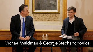 Michael Waldman with George Stephanopoulos: The Fight to Vote