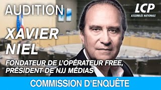 Xavier Niel : audition devant la commission d'enquête sur les fréquences TNT - 21/03/2024
