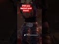 you kill your friend | DBD #shorts #dbdclips  #dbdshorts #dead_by_daylight