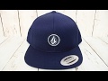 VOLCOM ボルコム QUARTER TWILL CAP スナップバックキャップ D5511561