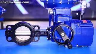 Explosion-proof electric butterfly valve debut