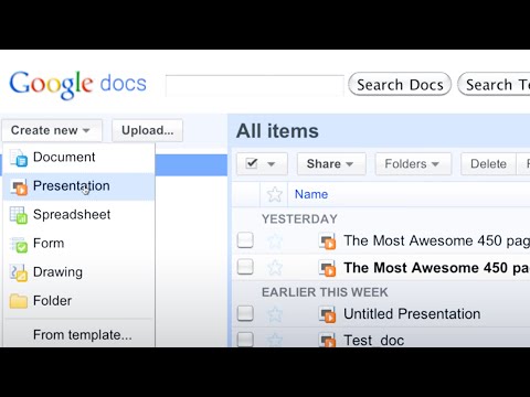 Google Demo Slam: Epic Docs Animation