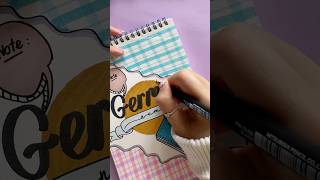 Front Page Idea: German ✨ #shorts #nhuandaocalligraphy #frontpage