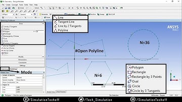 Drawing Tools 1.0 | Ansys Design Modeler Tutorial | Lesson 2