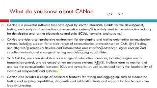 Interview QA on CANoe Tool