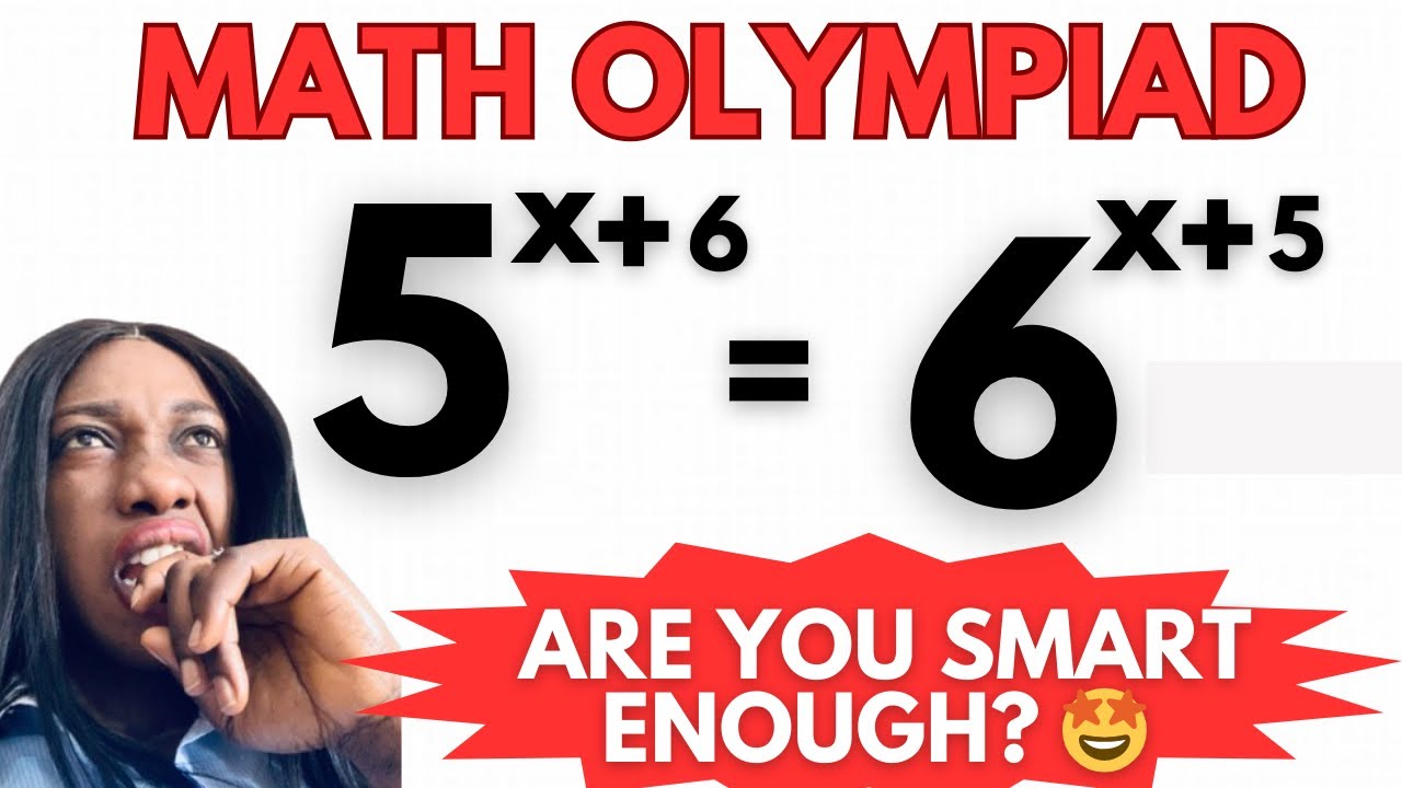 How to solve a Tricky Math Olympiad Exponential problem. #algebra
