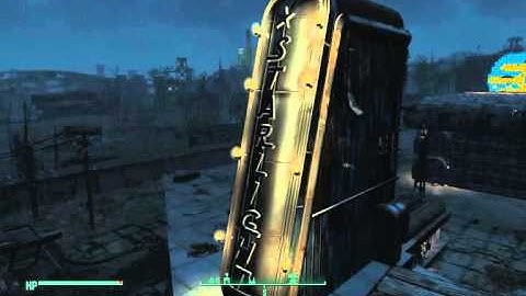 Fallout 4 - Starlight Drive In - Animated Movie Screen