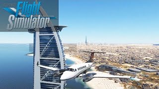 Tour of Dubai in Microsoft Flight Simulator 2020