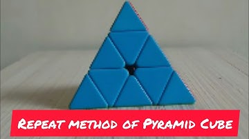 Repeat method of Pyramid Cube | Cube Tricks
